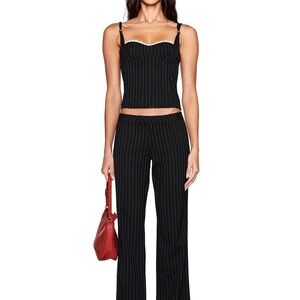 I.AM.GIA Black Boot Cut Flare Pants
